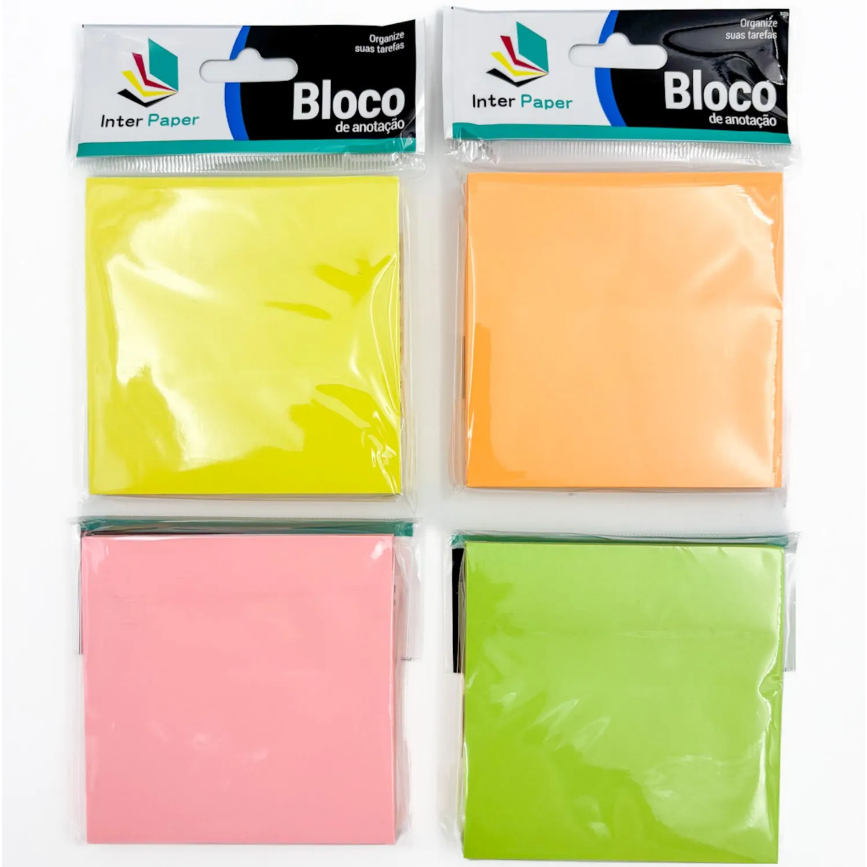 Bloco de Notas COLORS Inter Paper | Shopee Brasil