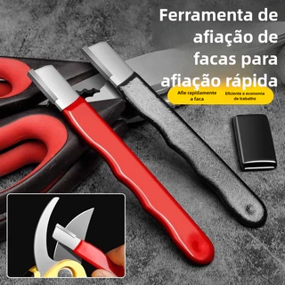 Pedra Diamantada Afiador de Lâminas - Aço Tungstênio Antiderrapante: Facas & Tesouras em Oferta na Shopee