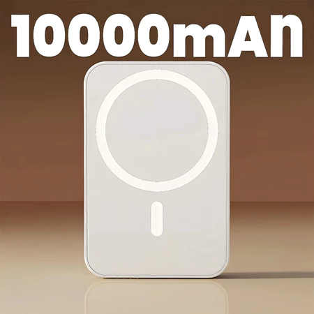 Carregador Portátil Indução para Sem fio Bateria Carga 3000 5000 10000mAh