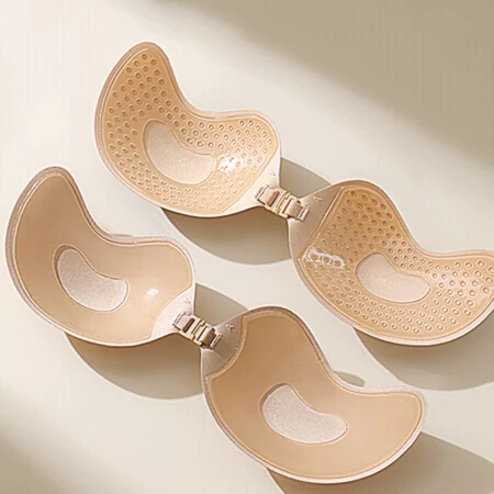 Manga-Elevador Sutiã Silicone - Autoadesivo Invisível Sem Alças Copo AD