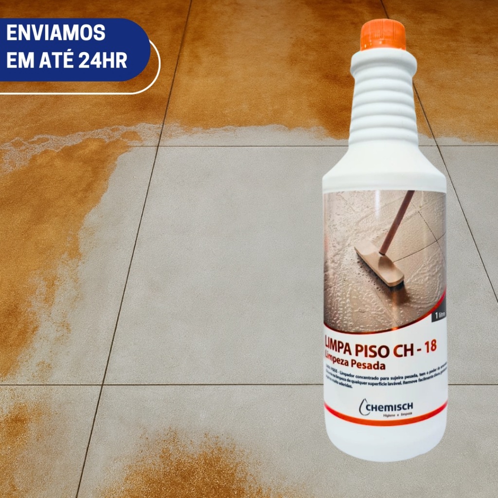 Limpador Concentrado Piso Porcelanato Cerâmica Removedor Amoniacal De ...