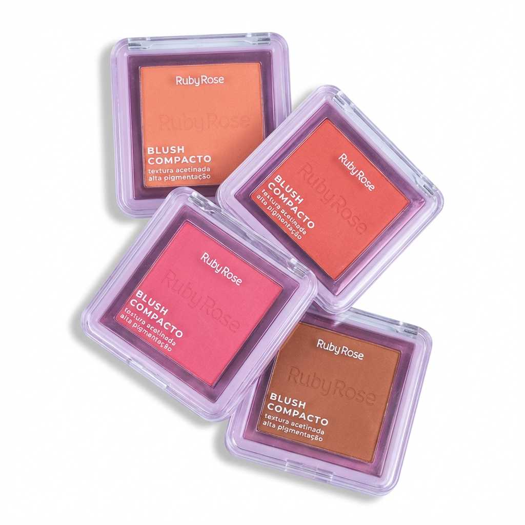 Blush Compacto - Ruby Rose | Shopee Brasil
