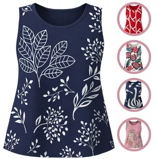 Blusinha Regata Feminina Plus Size Alça Larga G GG Verão em Oferta na Shopee