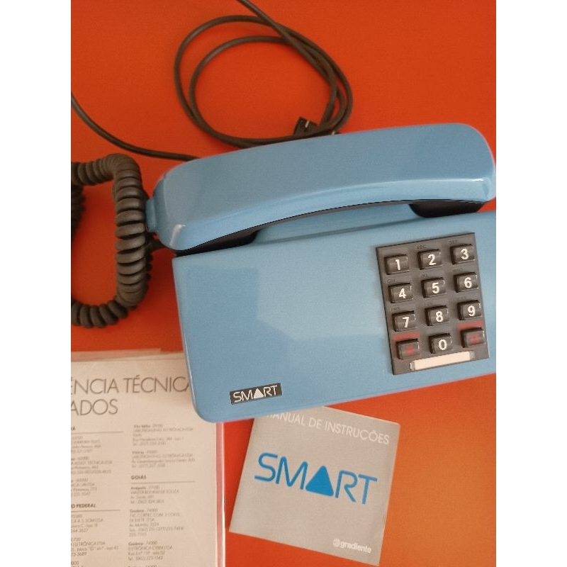 Telefone antigo de teclas na caixa Gradiente Smart | Shopee Brasil