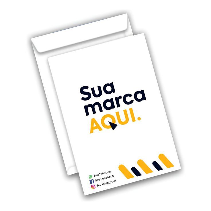 Envelope timbrado personalizado | Shopee Brasil