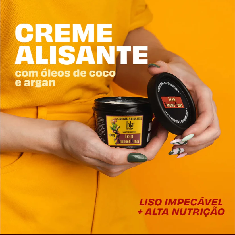 Creme Alisante Vintage Girls Lola Cosmetics 100g