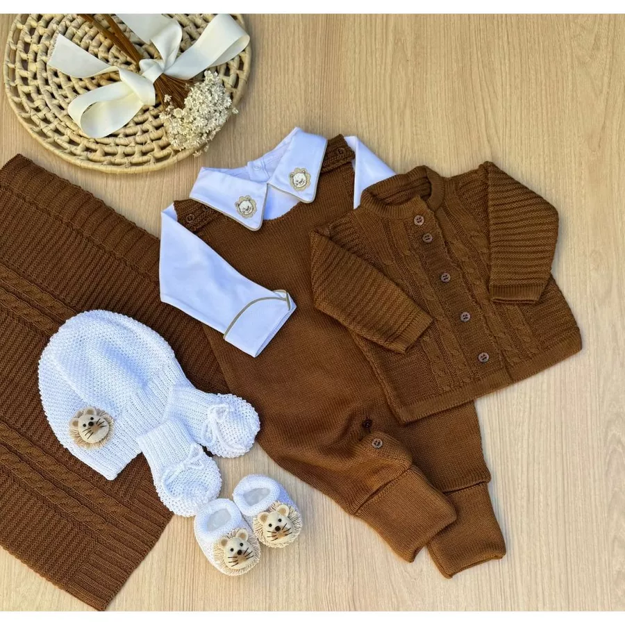 Saída De Maternidade 7 Peças 