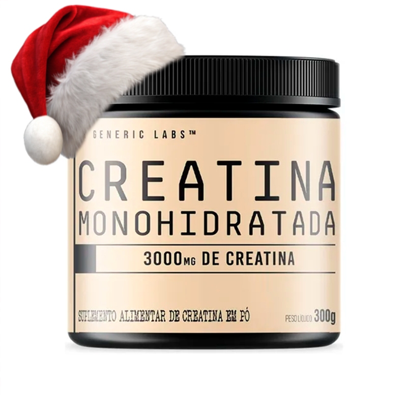 Generic Labs Creatina Monohidratada 300g Sabor Limão | Shopee Brasil