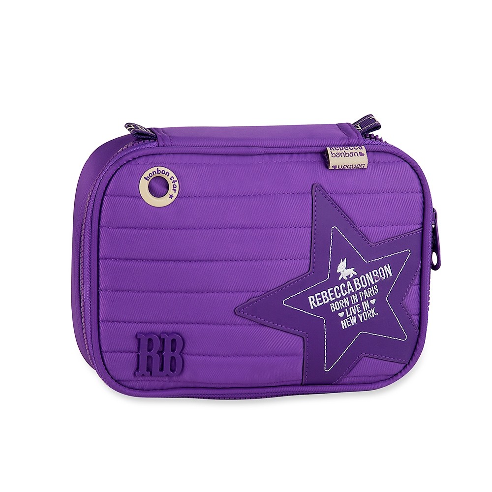 Kit Mochila Rebecca Bonbon - Lancheira Térmica + Estojo + Box Escolar Nova Coleção Exclusiva Juvenil - 7