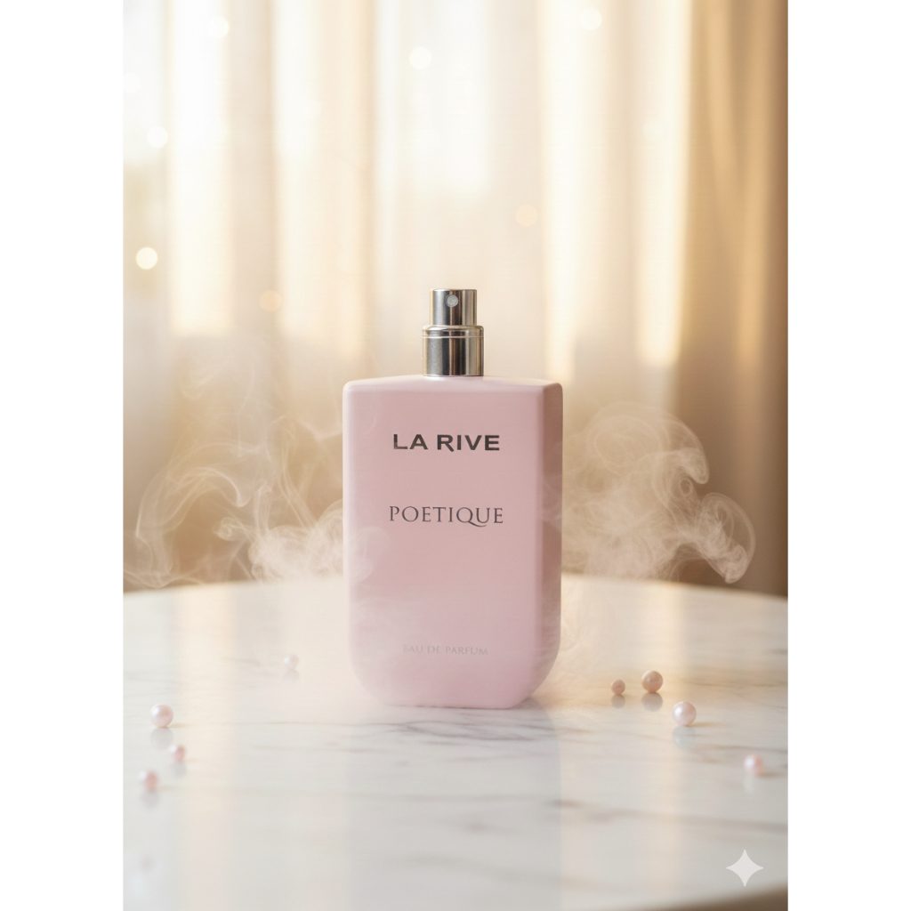 PERFUME FEMININO LA RIVE POETIQUE 90ML EDT NOVO ORIGINAL SEM TAMPA E ...