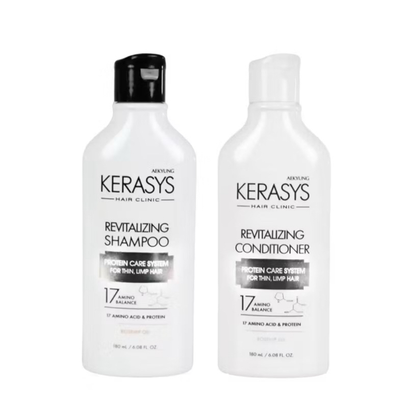 Kit Coreano Kerasys Revitalizing Rosehip Oil Duo (Shampoo 180ml ...