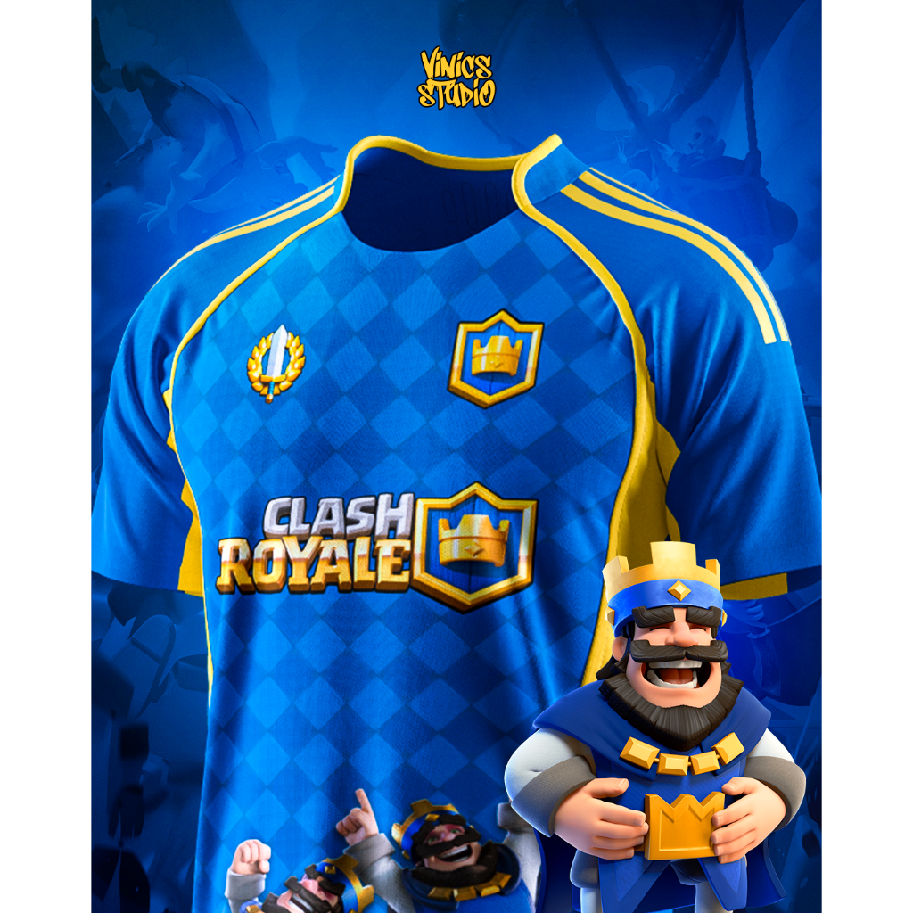 Camisa Clash Royale