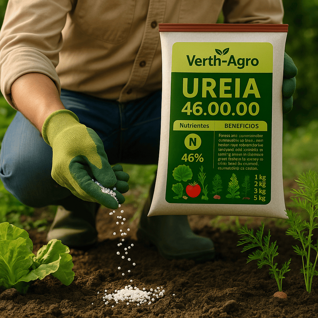 Adubo Fertilizante Ureia Premium NPK 46-00-00 Nutrição Crescimento ...