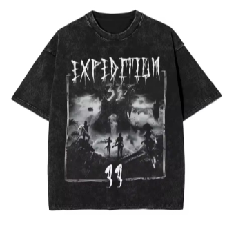Camiseta Clair Obscur – Look Streetwear Conceitual Unissex