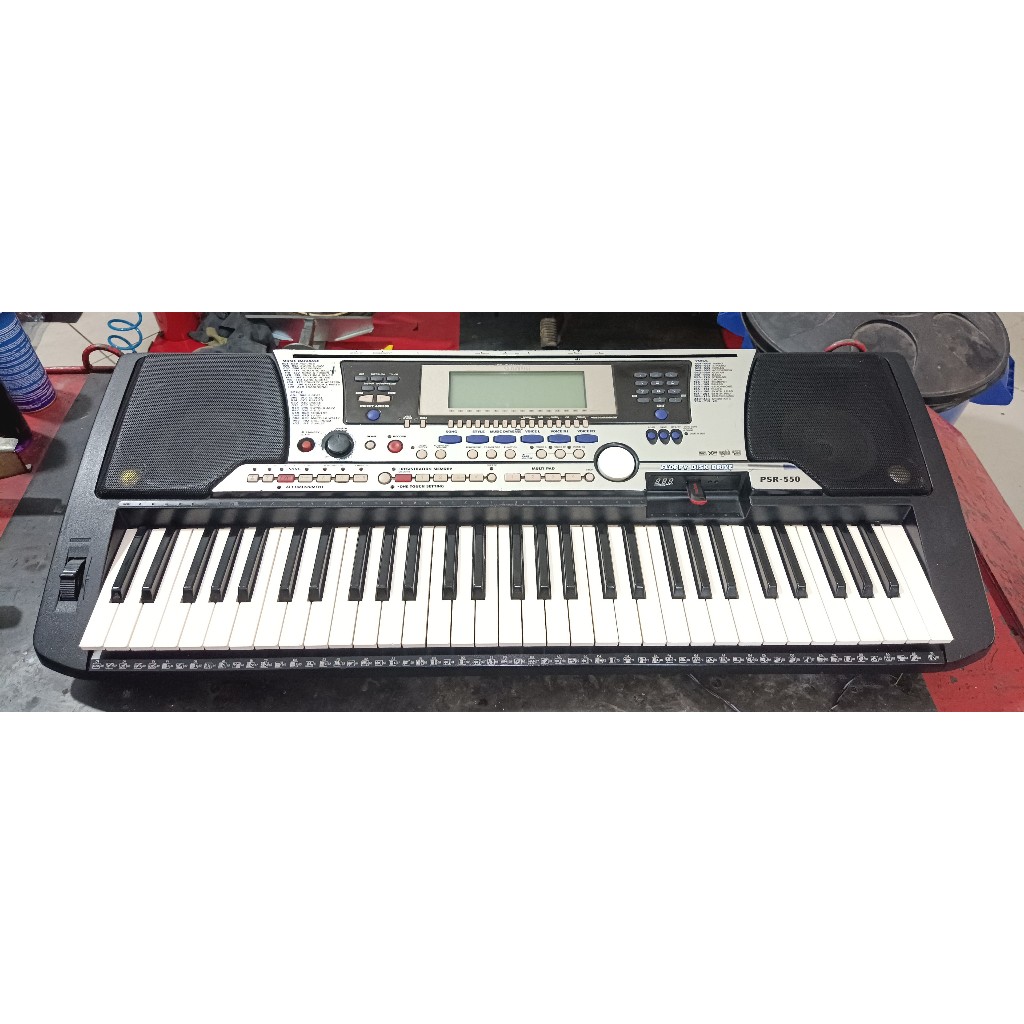 Teclado Yamaha psr 550(emulador de Pen drive) | Shopee Brasil