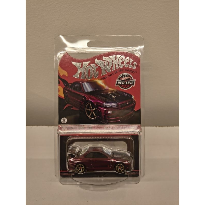 Hot Wheels RLC Nissan Skyline GTR R34 | Shopee Brasil