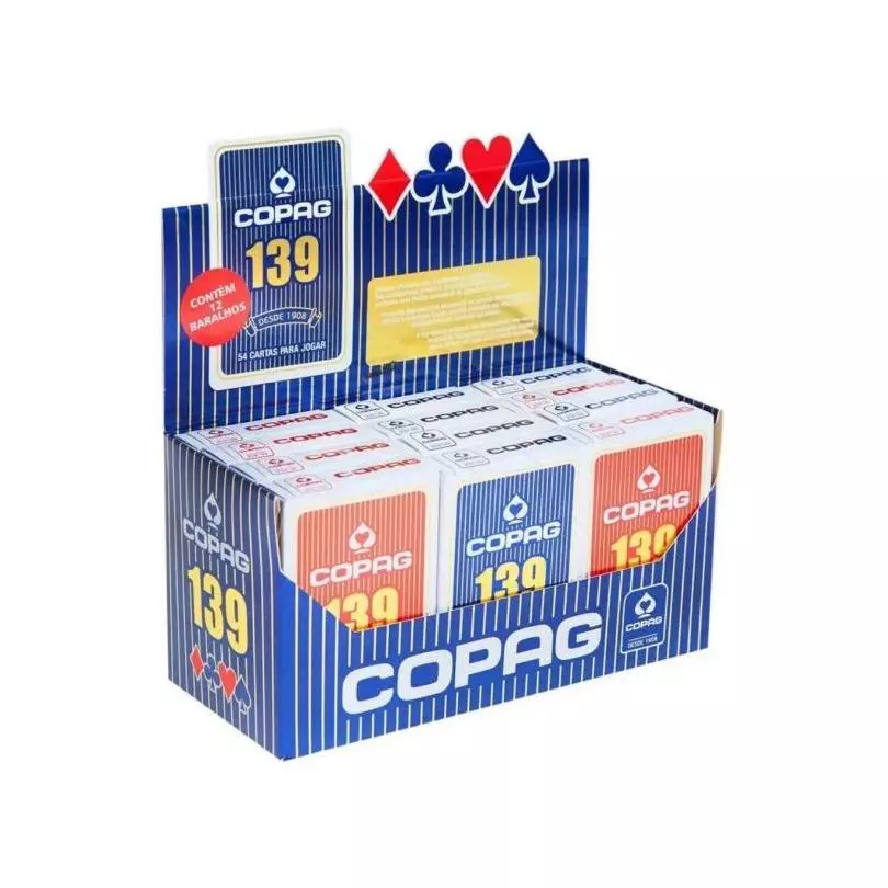 Baralho Copag 139 Naipe Convencional 54 cartas (Genérico)