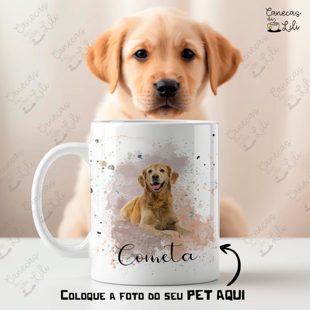 Caneca personalizada com A Foto Do Seu Pet