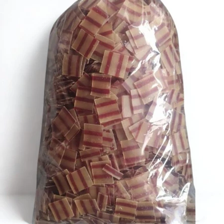 Pururuca Listrada Para Fritar 1kg Palete Pellet De Trigo Com Oleo Ou Microondas ALTA QUALIDADE