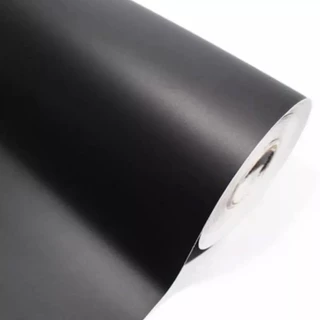 Papel Contact Adesivo Branco e Preto Fosco 5 Metros
