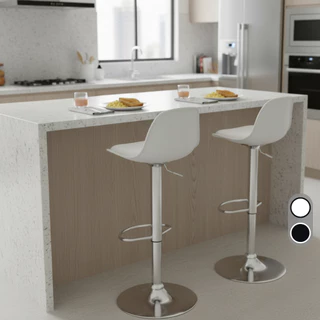 Banqueta Eiffel Giratória Estofada com Encosto Sala de Jantar em Oferta na Shopee