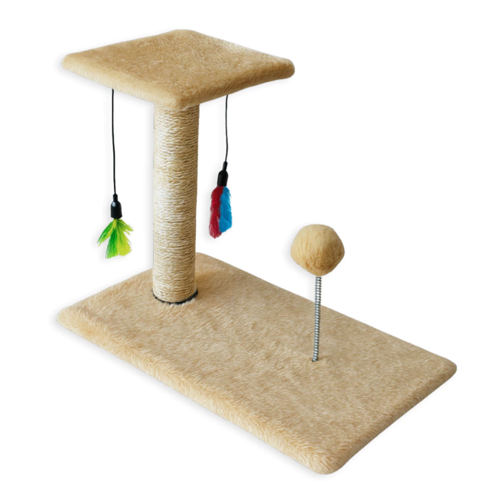 Arranhador Poste com Bolinha para Gatos - Pool de Ofertas