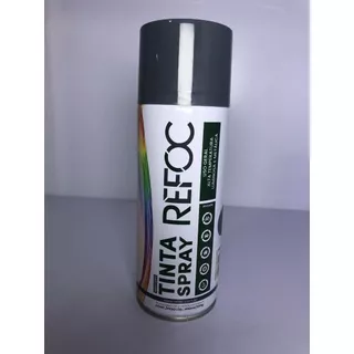 Spray Tinta Refoc 400ML Cor Cinza Primer