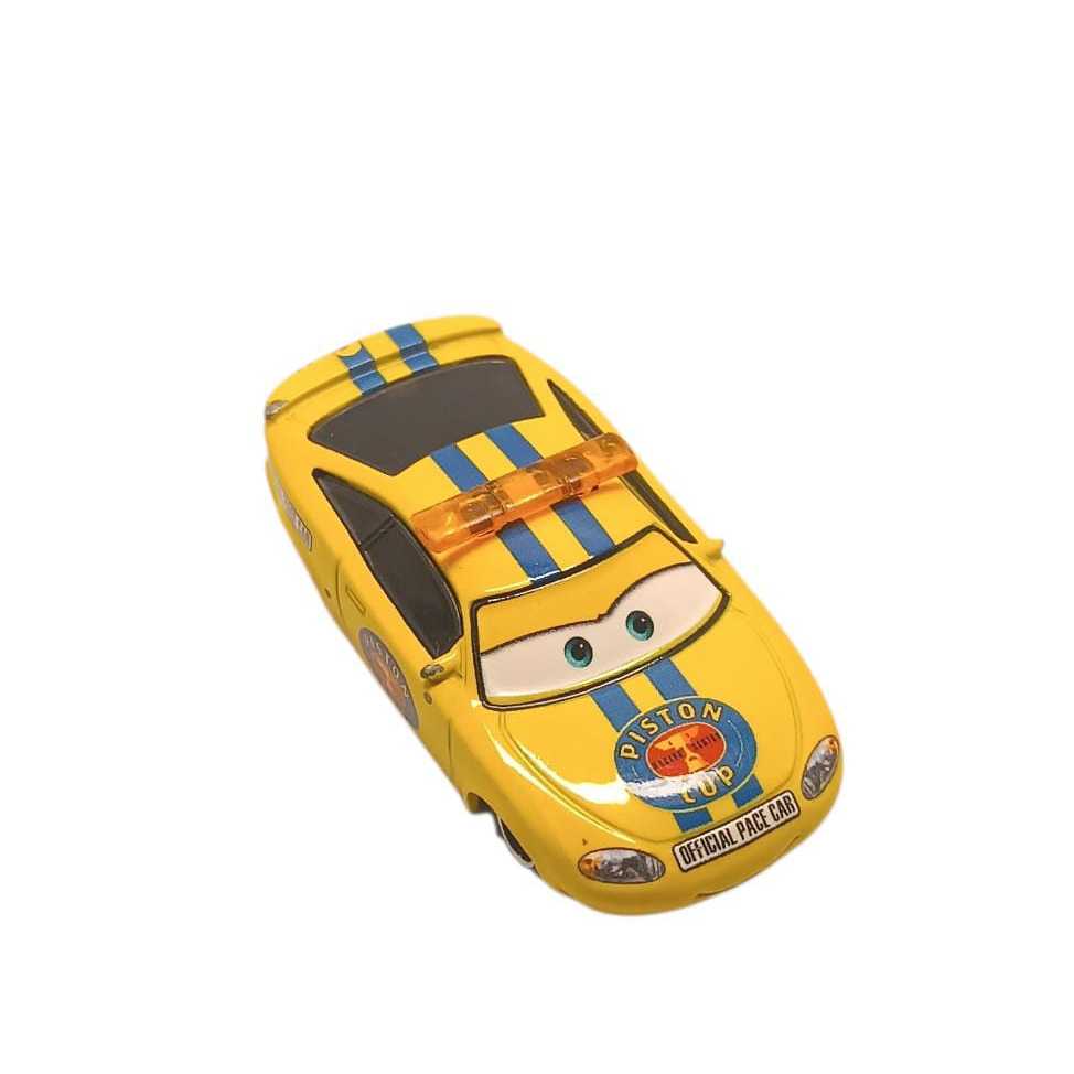 Miniatura Charlie Checker Carros Cars Mattel Original Amarelo (Usado ...