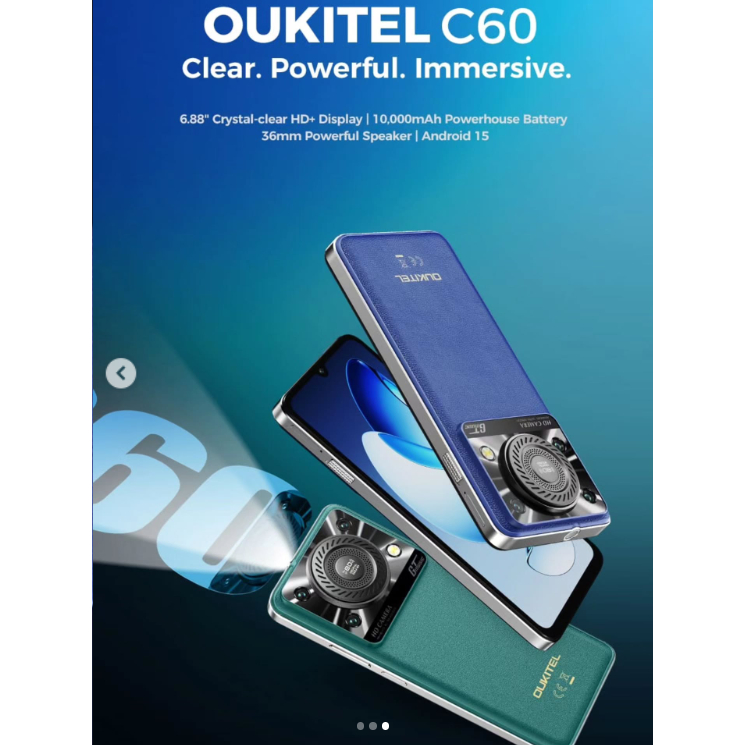 Oukitel C60 – Dual SIM – Tela 6.88