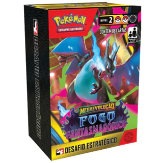 Desafio Estratégico Pokémon Tcg Cartas Megaevolução / Fogo fantasmagórico - Copag
