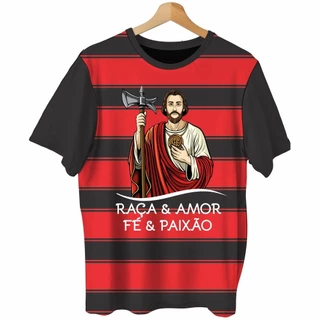 CAMISA SÃO JUDAS TORCEDOR TETRACAMPEÃO - DRY FIT PREMIUM