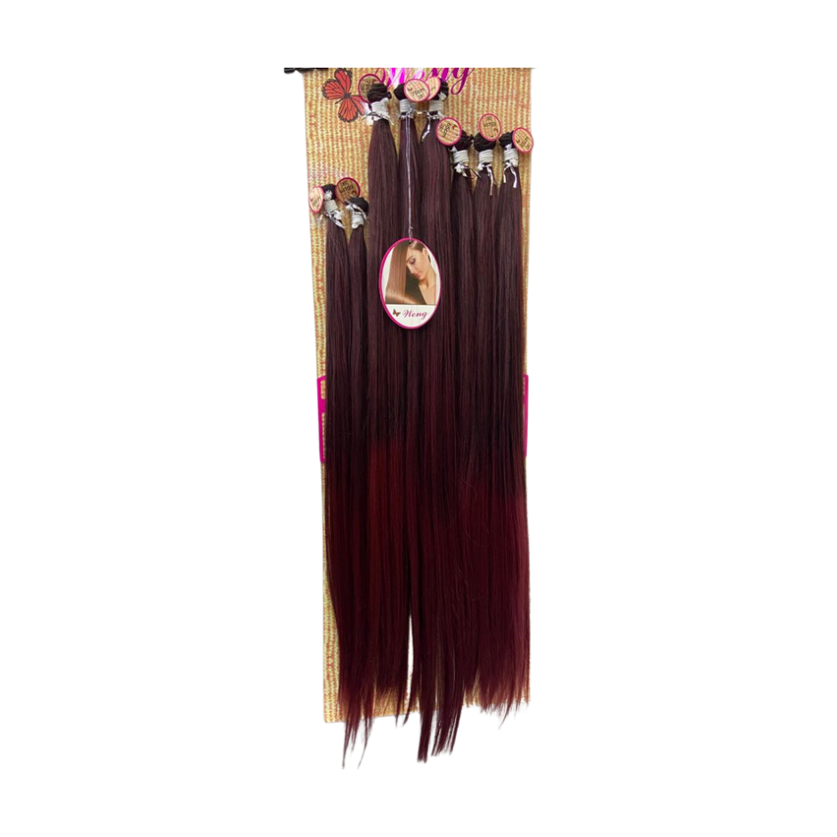 Cabelo Orgânico Liso 8 telas - 70cm 270 gramas - Best Premium