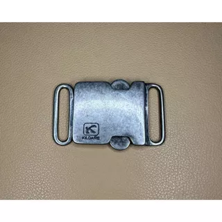 FIVELA - FECHO METÁLICO - ENGATE RÁPIDO FIVELA CLICK COM LIBERAÇÃO LATERAL - PARA CINTOS MASCULINOS