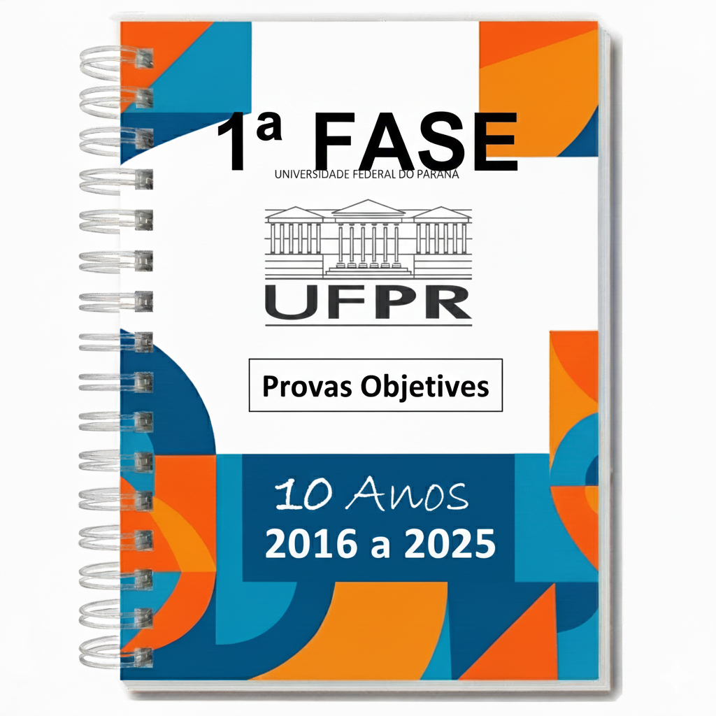 UFPR - 1ª FASE 2025/2026 - Caderno de Provas + Gabarito | Shopee Brasil