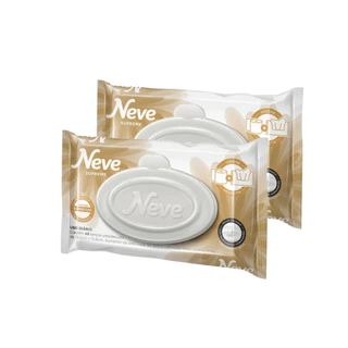 Kit 02 Pacotes de Lenços Umedecidos Supreme com 48 lenços cada Neve em Oferta na Shopee