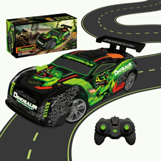 Carrinho Controle Remoto Tiranossauro Rex Racing Super Luz Rápido Até 15km/h Recarregável Kizumba em Oferta na Shopee