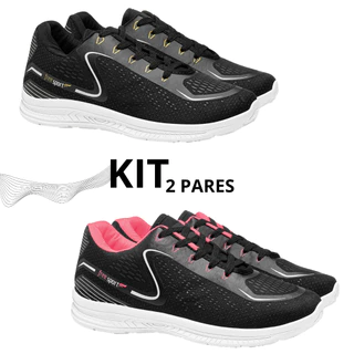 Kit Tenis Masculino Feminino Flexível Esporte Crossfit