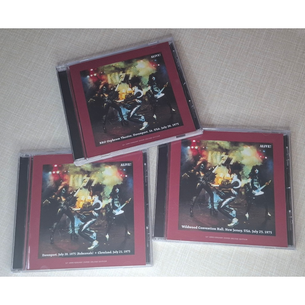 KISS 「ALIVE 」他CD全9枚　DVD １枚 Alive: Amazon.com.br: CD e Vinil