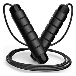 Corda de Pular Exercício – 3m com Pegada Ergonômica e Cabo Reforçado