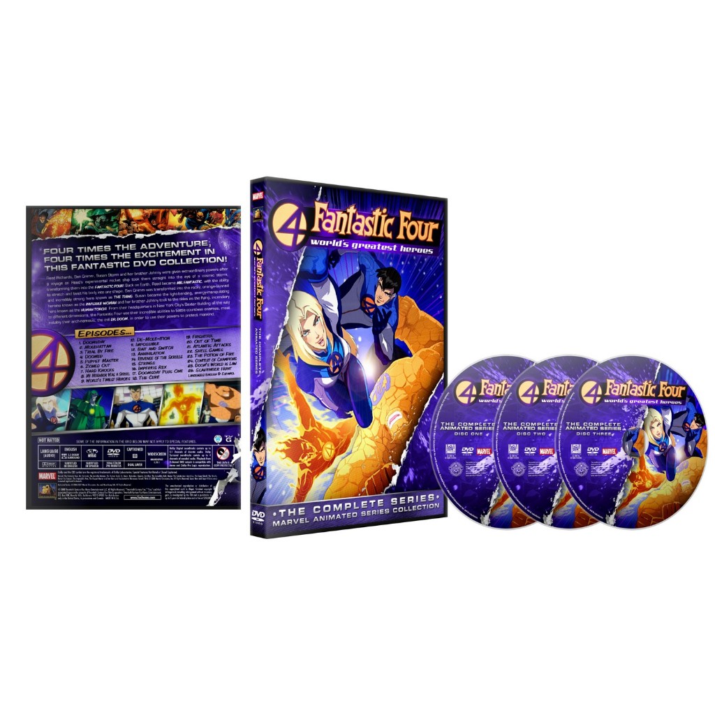 Dvd Quarteto Fantástico Os Maiores Heróis Da Terra (2006) Hd