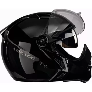 Capacete Aberto Moto Peels Mirage Classic Preto/Grafite