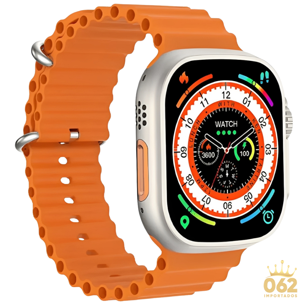Relógio Smartwatch Inteligente W74 Pro Max Ultra NFC Basik Prime
