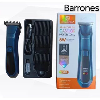 Máquina H'MASTON corta aparar cabelos barba profissional LFJ04
