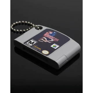 Chaveiro Fita Cartucho N64 Nintendo 64 Resident Evil 2