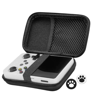 Preto Capa Portatil para Console R36S/R35S Resistente a Impactos Ideal para Viagem em Oferta na Shopee