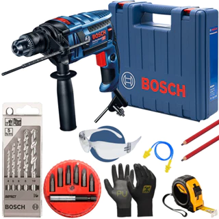 Furadeira E Parafusadeira 1/2' Gsb 13re 750w Bosch C/ Maleta E Brocas em Oferta na Shopee