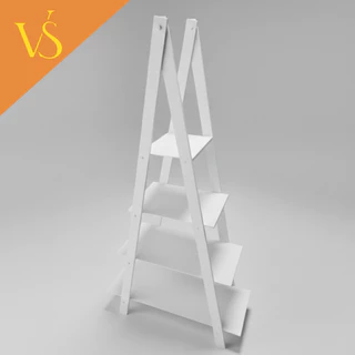 Escadinha MDF 4 Andares Ideal para Decoração de Festas, Eventos e Casamentos