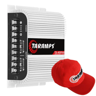 Módulo Taramps TS400x4 400W RMS 4 Canais 2 Ohms Amplificador