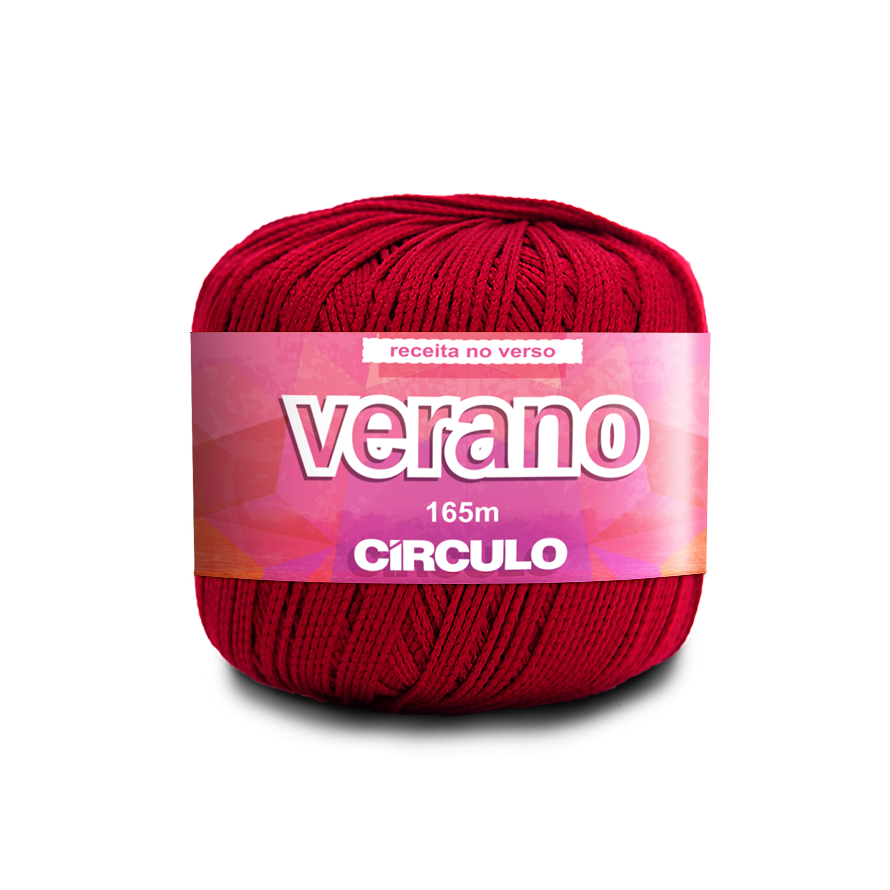 Fio Verano Círculo – 165m – 100% Poliamida Para Crochê, Biquini Moda Praia/Piscina – Várias Cores *QUEIMA DE ESTOQUE*