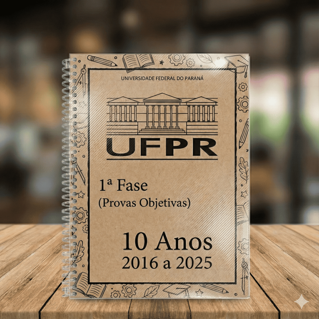 UFPR - 1ª FASE 2025/2026 - Caderno de Provas + Gabarito | Shopee Brasil